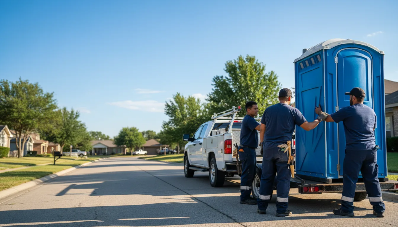 Portable Toilet Rental in Lawrence Township, NJ near me